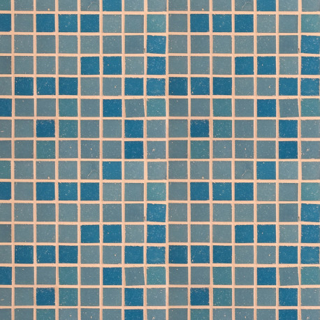 Mosaïque | 31.6x31.6 cm | Tilestone Design Quinto Mix/ bleu